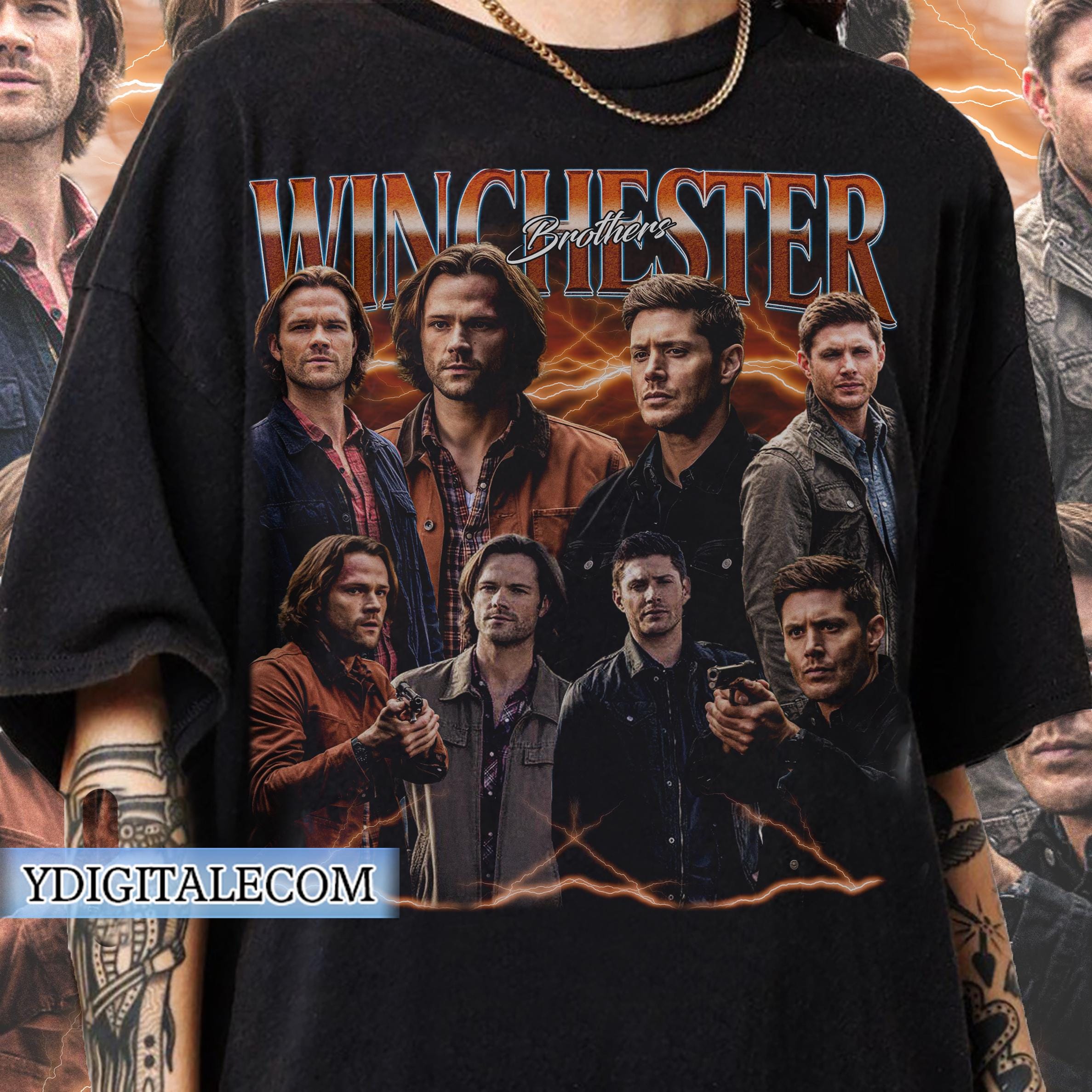 Supernatural Winchester Brothers Gartenflagge – 33 X 48 Cm, Ohne Stange, Offiziell Lizenziert