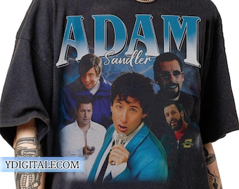 Camiseta de Adam Sandler estilo gráfico vintage de los 90, camiseta unisex de Adam Sandler para hombre y mujer, sudadera pirata de Adam Sandler