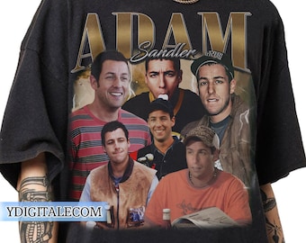 Camiseta vintage de Adam Sandler con estilo gráfico de los 90. Regalos de Adam Sandler para hombre y mujer. Camiseta unisex.