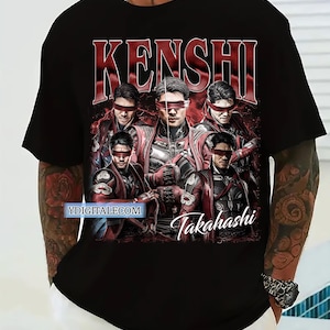Vintage 90s Graphic Style Kenshi Takahashi Mortal Kombat 1 T-shirt, Kenshi Takahashi Mortal Kombat 1 Gifts For Man and Women Unisex T-shirt