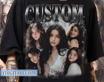 Custom Girlfriend Bootleg 90s T-Shirt, CUSTOM Your Own Bootleg Idea Here, Insert Your Design, Custom Bootleg Rap Tee, Custom Girlfriend Tee