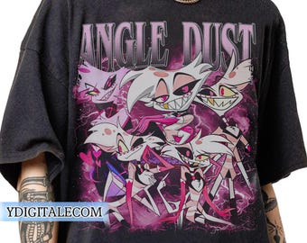 Vintage 90s Graphic Style Angel Dust Hazbin Hotel T-shirt, Angel Dust Comfort Colors , Angel Dust Hazbin Hotel TShirt Gift For Man and Women