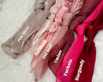 Shimmer Organza Hijab