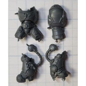 x16 Primaris Intercessors Space Marines Warhammer 40K Bodies, Torso Legs RESIN