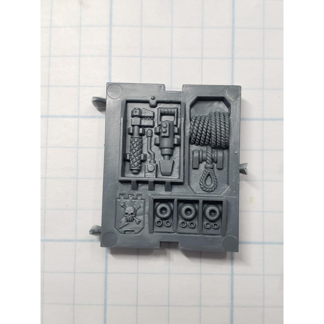 Warhammer 40k Space Marine Bits Land Raider Interior Control Panel W ...