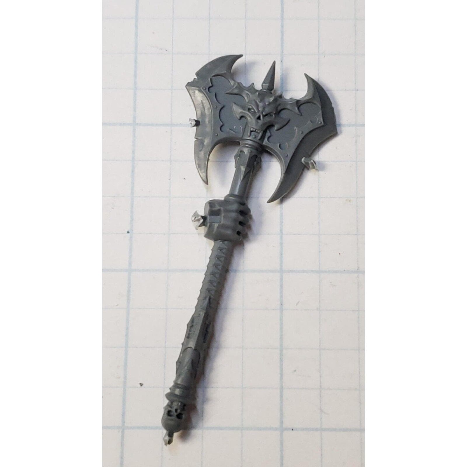 Warhammer Daemon Prince Avec Hache Métal - Chaos Warriors - Rare OOP