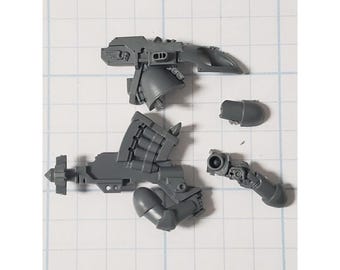 30k Space Marine Bits Mark IV 4 Tactical Squad Missile Launcher 30K