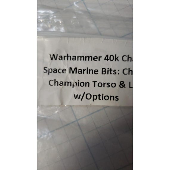 Warhammer 40k Chaos Space Marine Bits Champion Chain Sword Bolt Pistol X5 Sets E - Foto 11