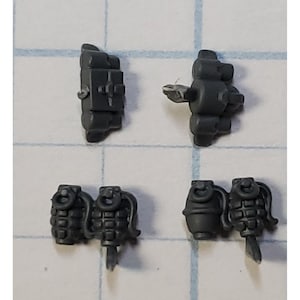 40k Astra Militarum Bits Tempestus Aquilon Grenadier Packs Grenades Set F