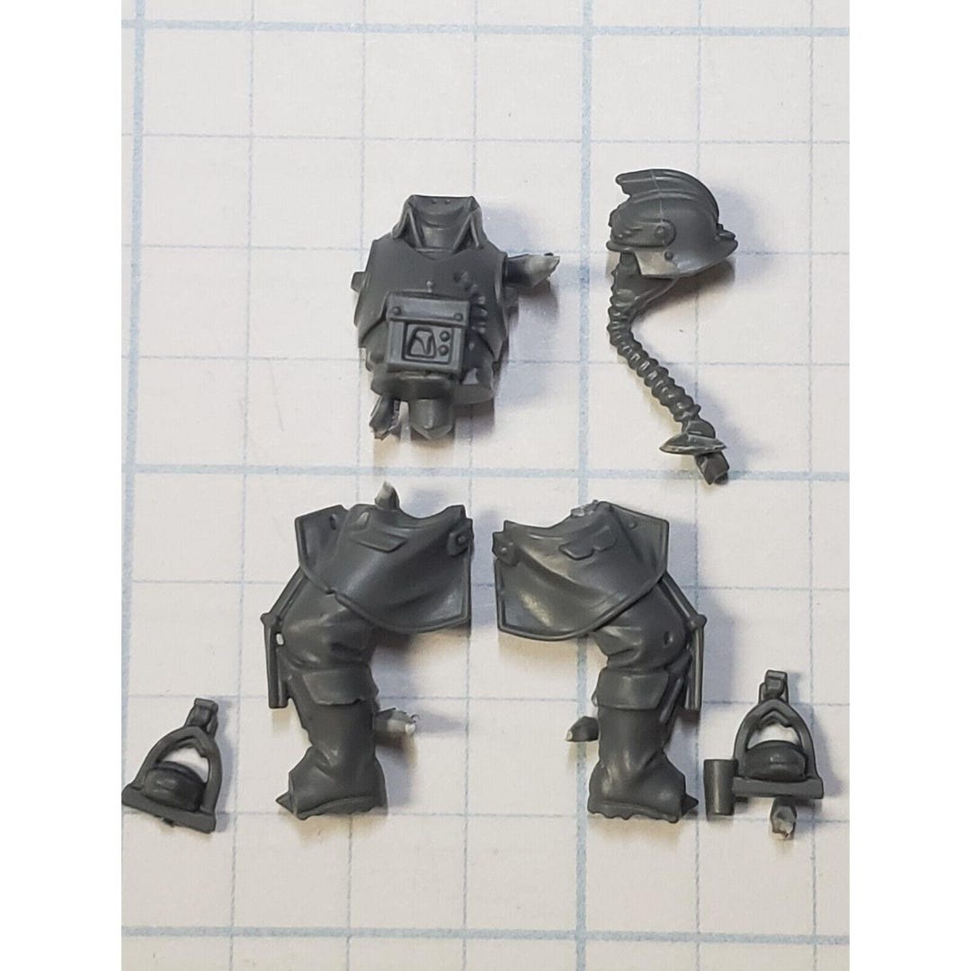 40k Astra Militarum Bits Krieg Death Riders Trooper Torso Legs Head #26 ...