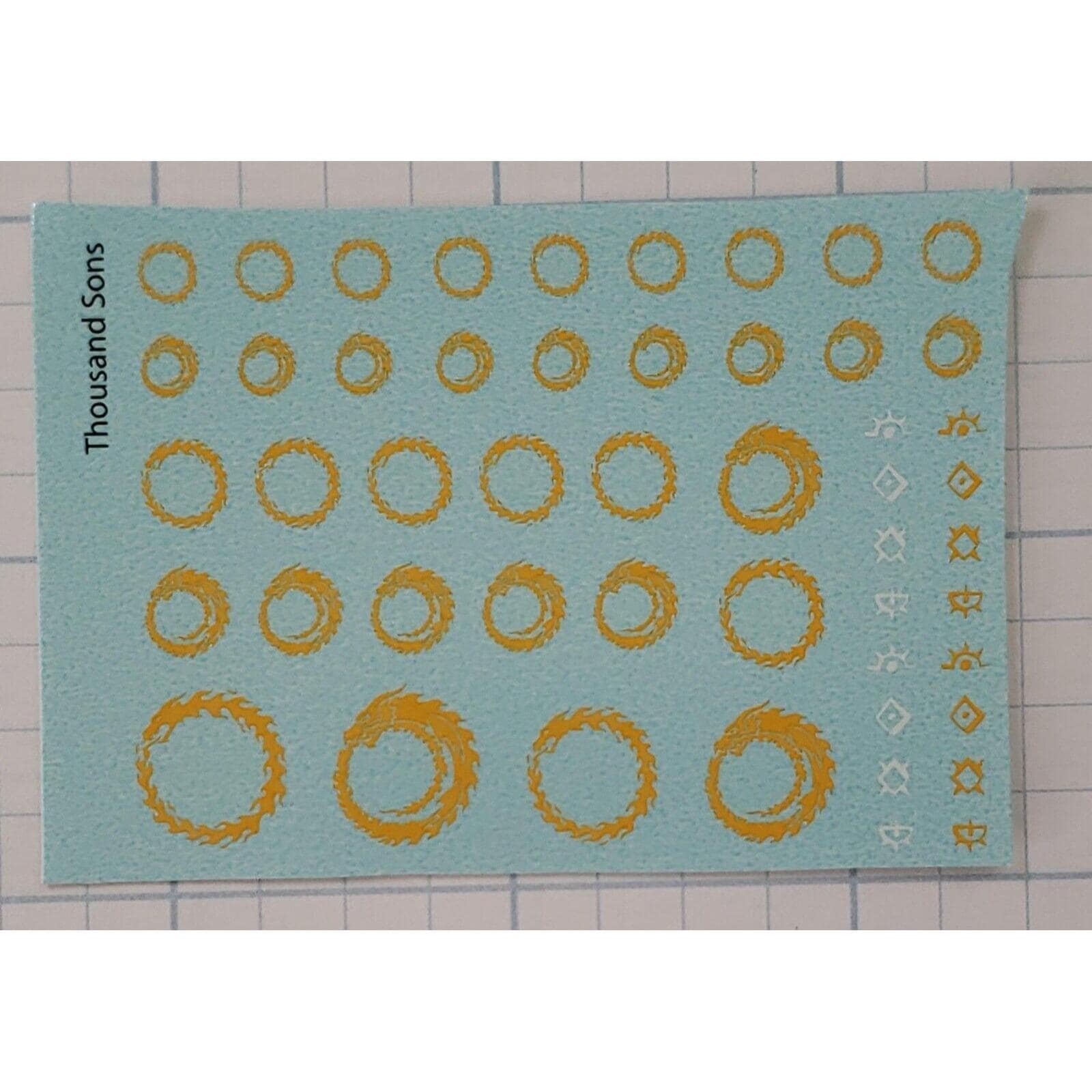 Thousand Sons Transfer Decals (2 Sheets) – Warhammer 40K Chaos Space Marines 2 thumbnail image