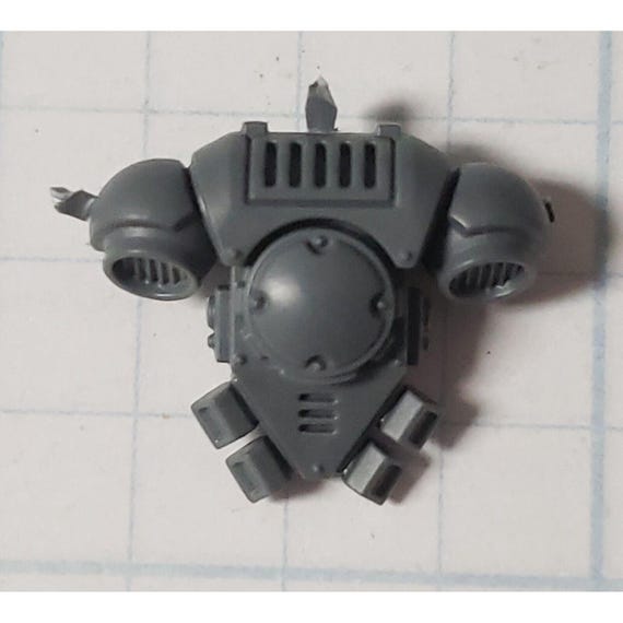 Space Marine Bits Assault Intercessor Armored Backpack #33 40K - Etsy