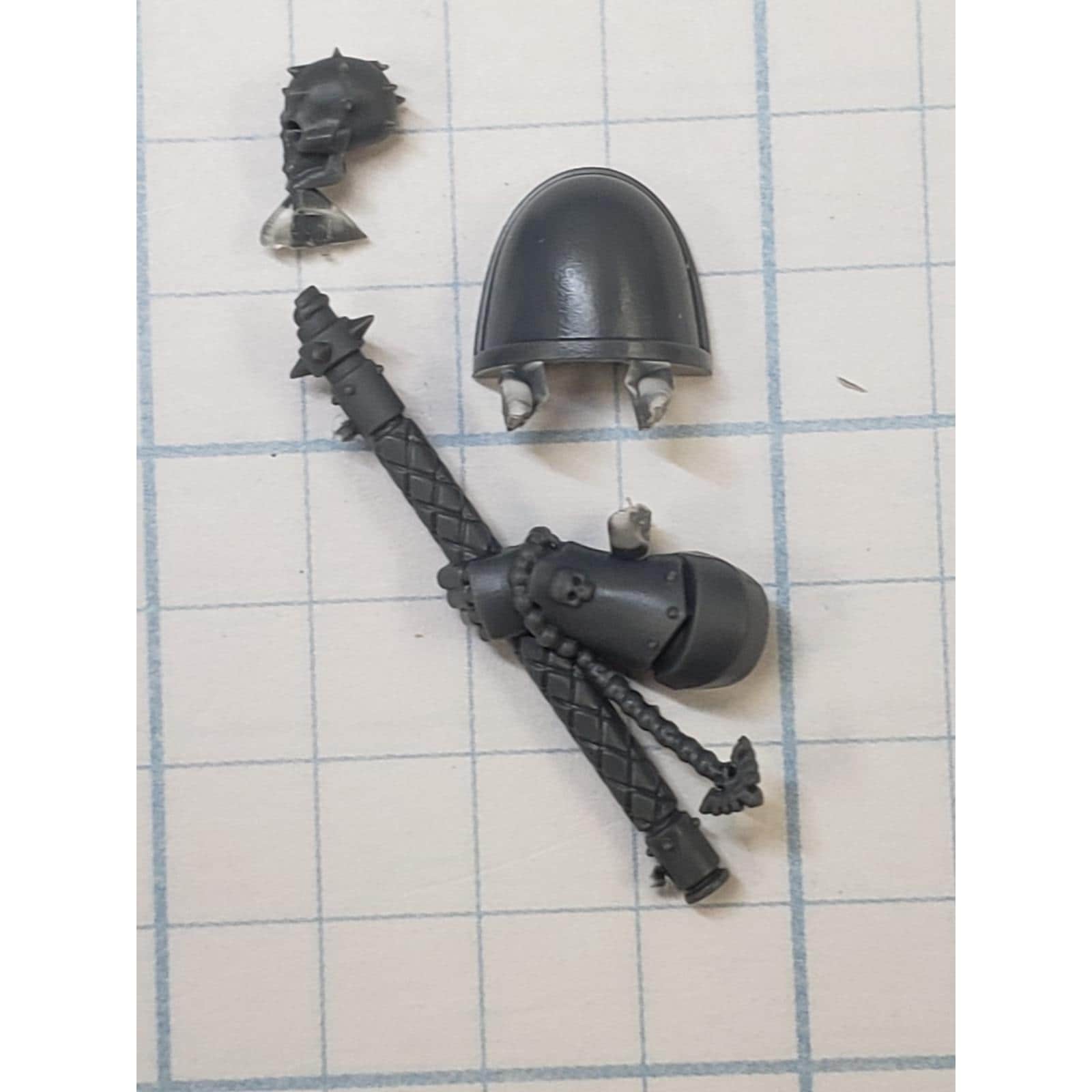 40k Space Marine Bits Primaris Chaplain Skull Crozius Arcanum W