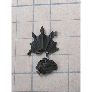 AOS Seraphon Bits Spawn of Chotec Skink Sun Acolyte Head w Fin #38