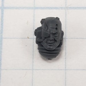 Warhammer 40k Chaos Space Marine Bits Reave Captain Eye Patch Bare Head #16
