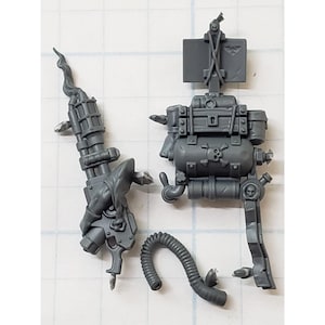 40k Agents of the Imperium Bits Sanctifier Kill Team Missionary Flamer w Tank
