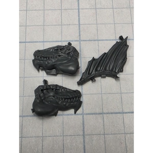 AOS Seraphon Bits Spawn of Chotec Salamander Head w Fin #05
