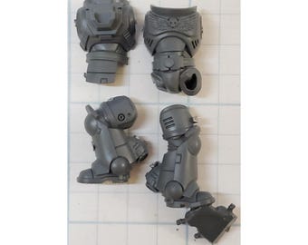 40k Space Marine Bits Primaris Jump Pack Intercessors Action Torso & Legs B