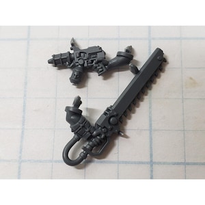 40k Agents of the Imperium Bits Sanctifier Kill Team Hand Flamer Chainsword B60