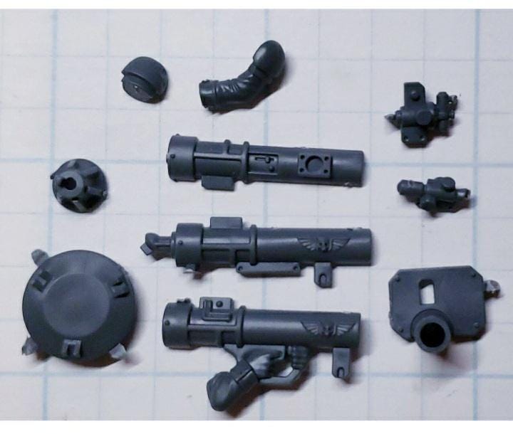 Imperial Guard Death Korps of Krieg Heavy Siege Mortar New In Blister