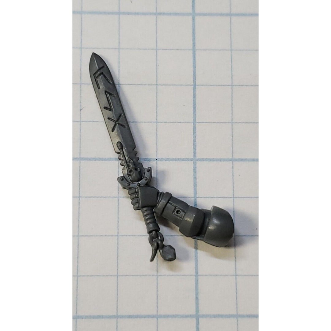 Wolf Guard Rune 40k Space Wolves Bits Wolf Pack Wolf Guard Rune Relic Frost Power Sword ...