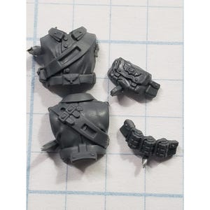 40k Astra Militarum Bits Attilan Rough Rider Trooper Upper Torso Packs #65