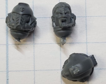 40k Space Marine Bits Primaris Jump Pack Intercessors Sgt Bare & Helmet Head Set