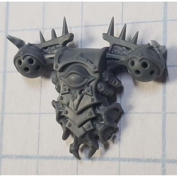 40k Chaos Space Marine Bits Chosen Engraved Mutated Backpack #24 - Etsy 40k Chaos Space Marine Bits Chosen Engraved Mutated Backpack #24 - Etsy