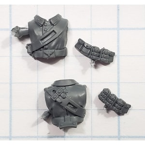 40k Astra Militarum Bits Attilan Rough Rider Trooper Upper Torso Packs #68
