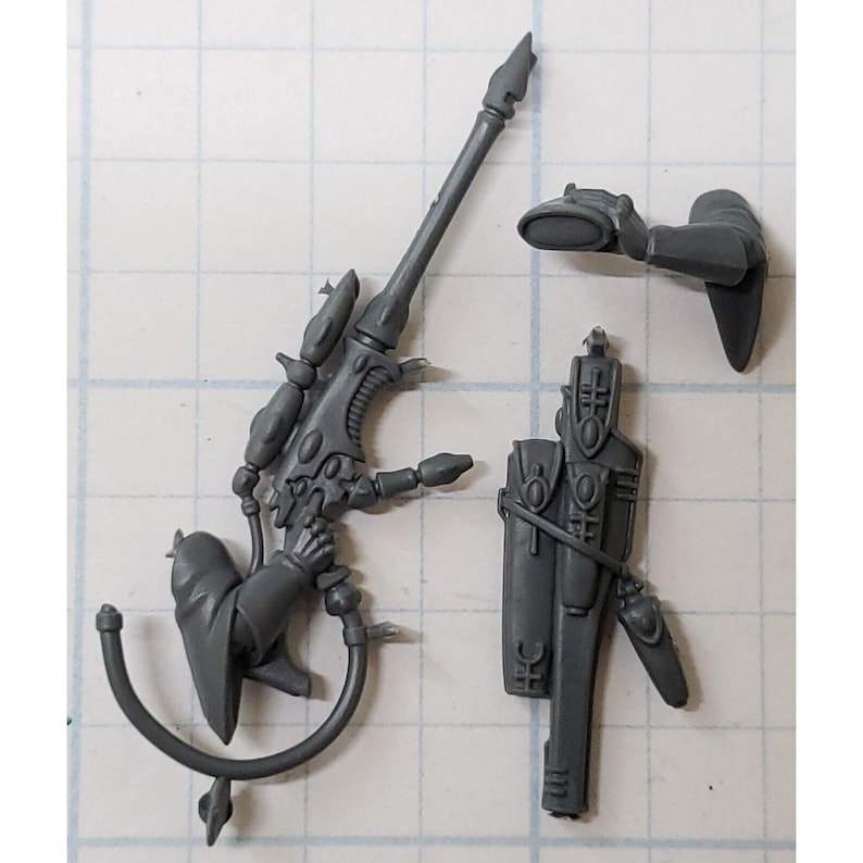 Eldar Ranger Rifle 40k Aeldari Bits Rangers Long Rifle W Monoculars & Holster Set #13 - Etsy