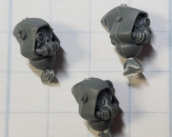 40k Admech Skitarii Bits Serberys Raider Ranger Hooded Rider Heads x3 RH
