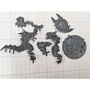AOS Seraphon Bits Jaws of Itzl Saurus Oldblood Kor Jax the Aegis  #01