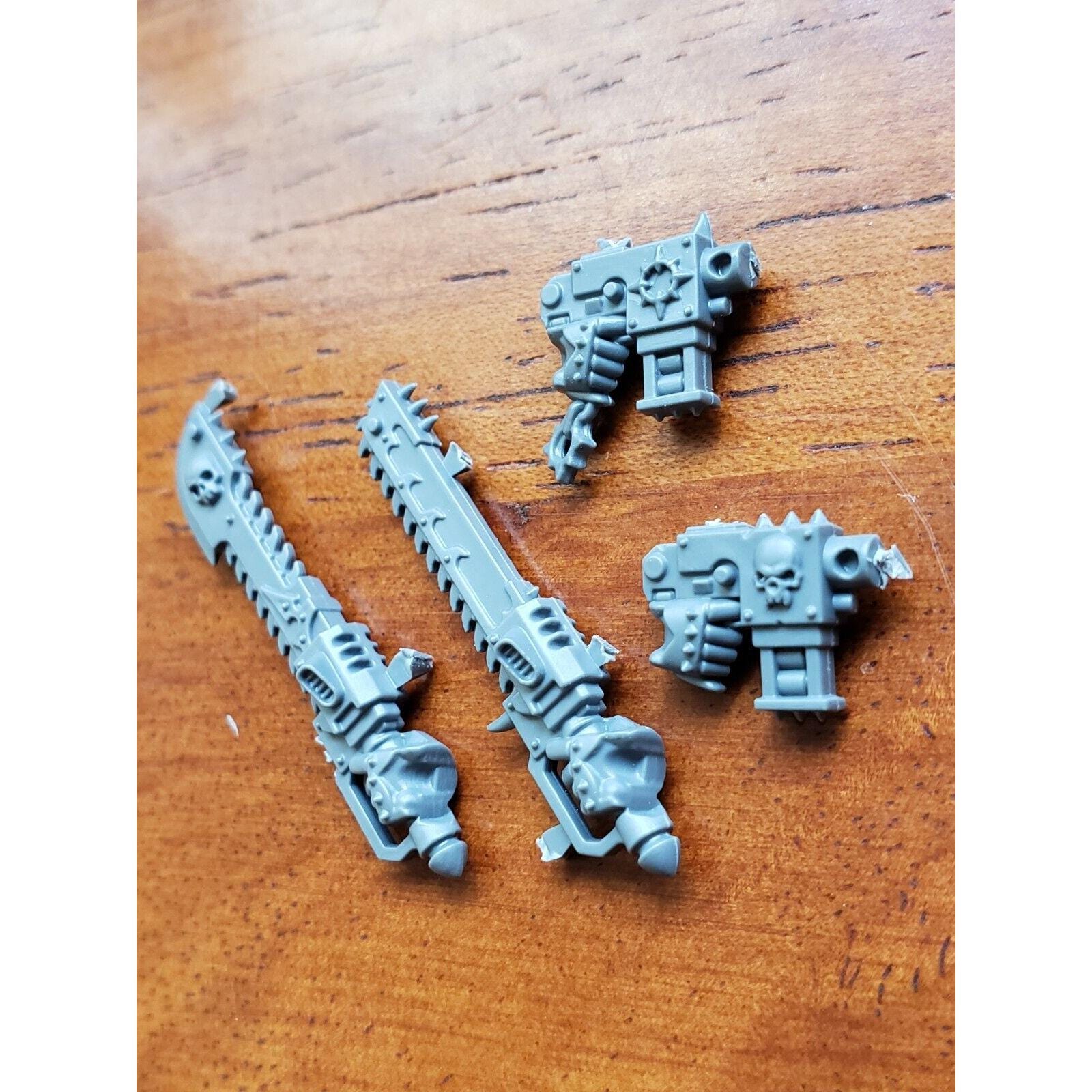 Warhammer 40k Space Marine Ultramarines Upgrade Bits:Bare Bearded Head & Chest e Warhammer 40k Space Marine Ultramarines Upgrade Bits:Bare Bearded Head & Chest e