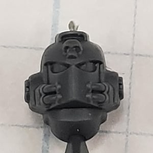 40K Space Marine Bits Venerable Dreadnought Skull Vet Helmet Head #84