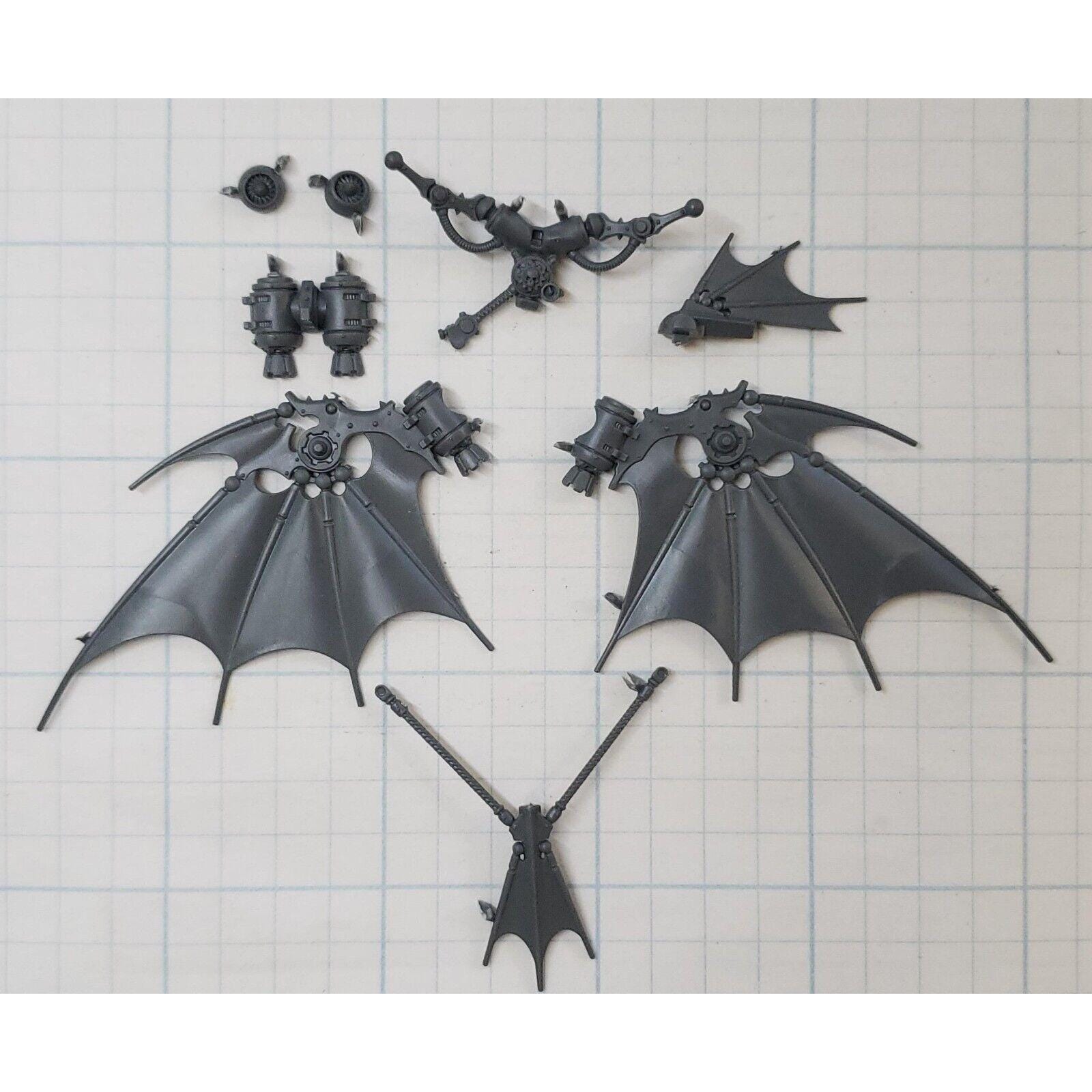 40k Admech Sicarian Bits Pteraxii Wings Limbstump Thruster Set #23