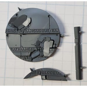 40k Blood Angels Bits Primaris Death Company Chaplain Lemartes Terrain Stones