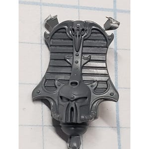 40k Thousand Sons Bits Rubric Marine Helmet Head w Engraved Crest #24