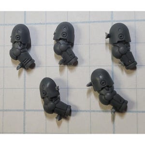 30K Space Marine Bits Legiones Astartes Melee Weapons Upgrade Right Arms x5 Set