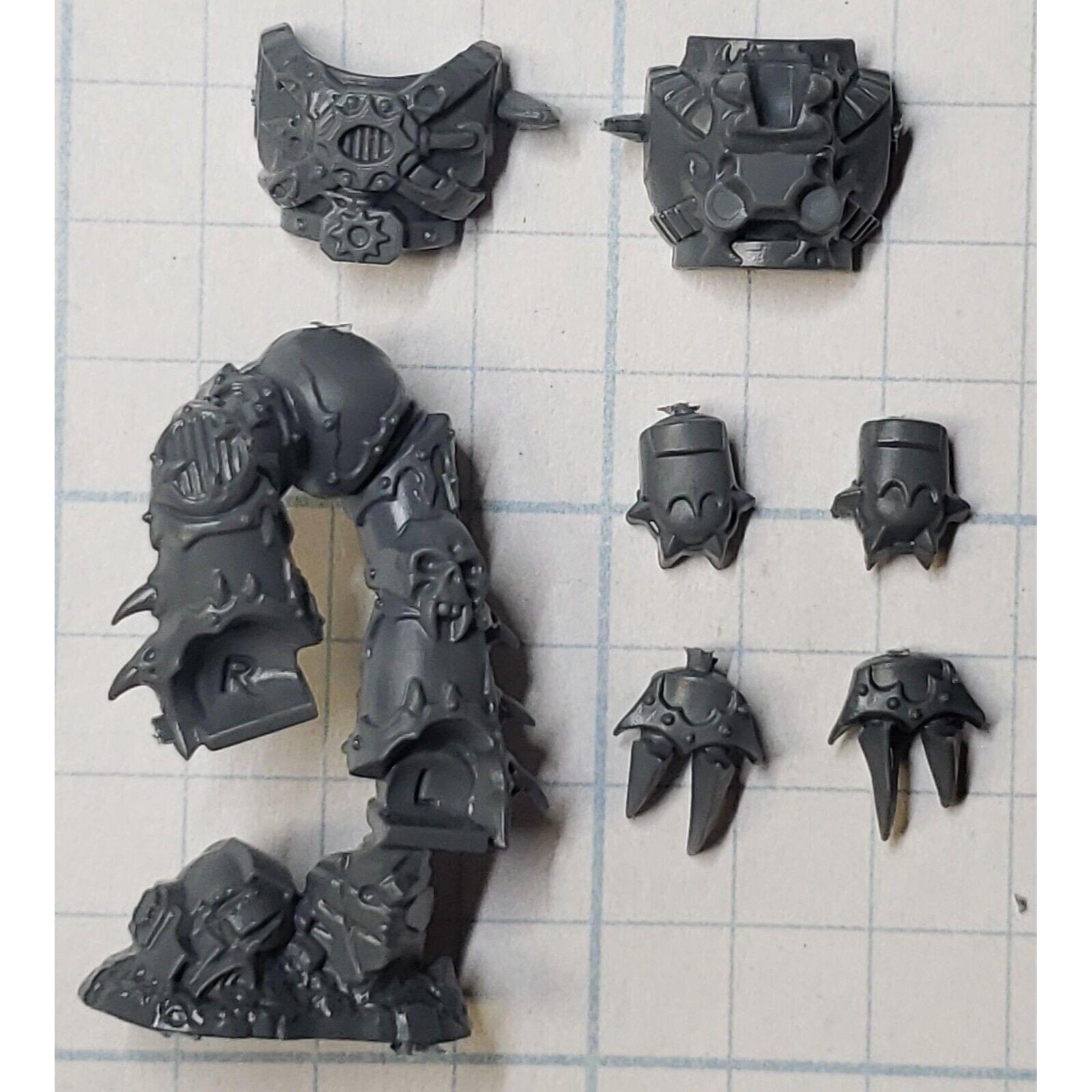 Warhammer 40k - Bits Chaos Space Marine: Busto E Gambe Campione Scelto (Black Legion) - Foto 3