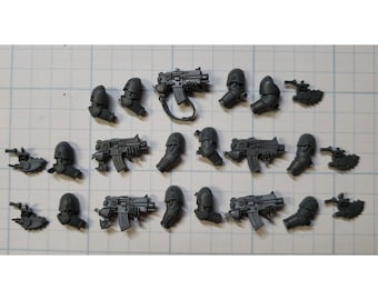 Lotto Di Bits Space Marine Mark VI Per Warhammer 30K/40K - Foto 14