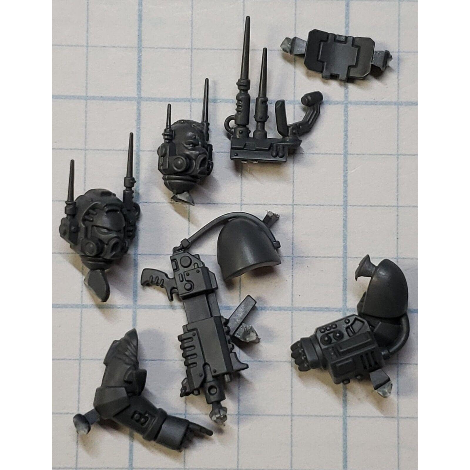 Bit Generatori Antigravità Per Repulsor Space Marine Warhammer 40k, Plastica
