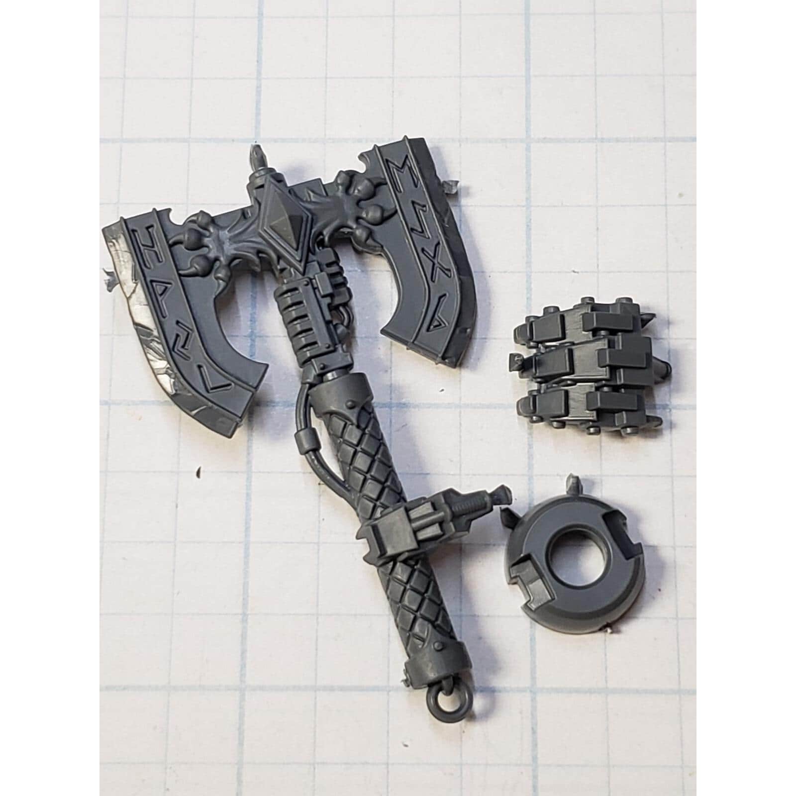 Warhammer 40k Space Wolves Bits Dreadnought Runed Fenrisian Great