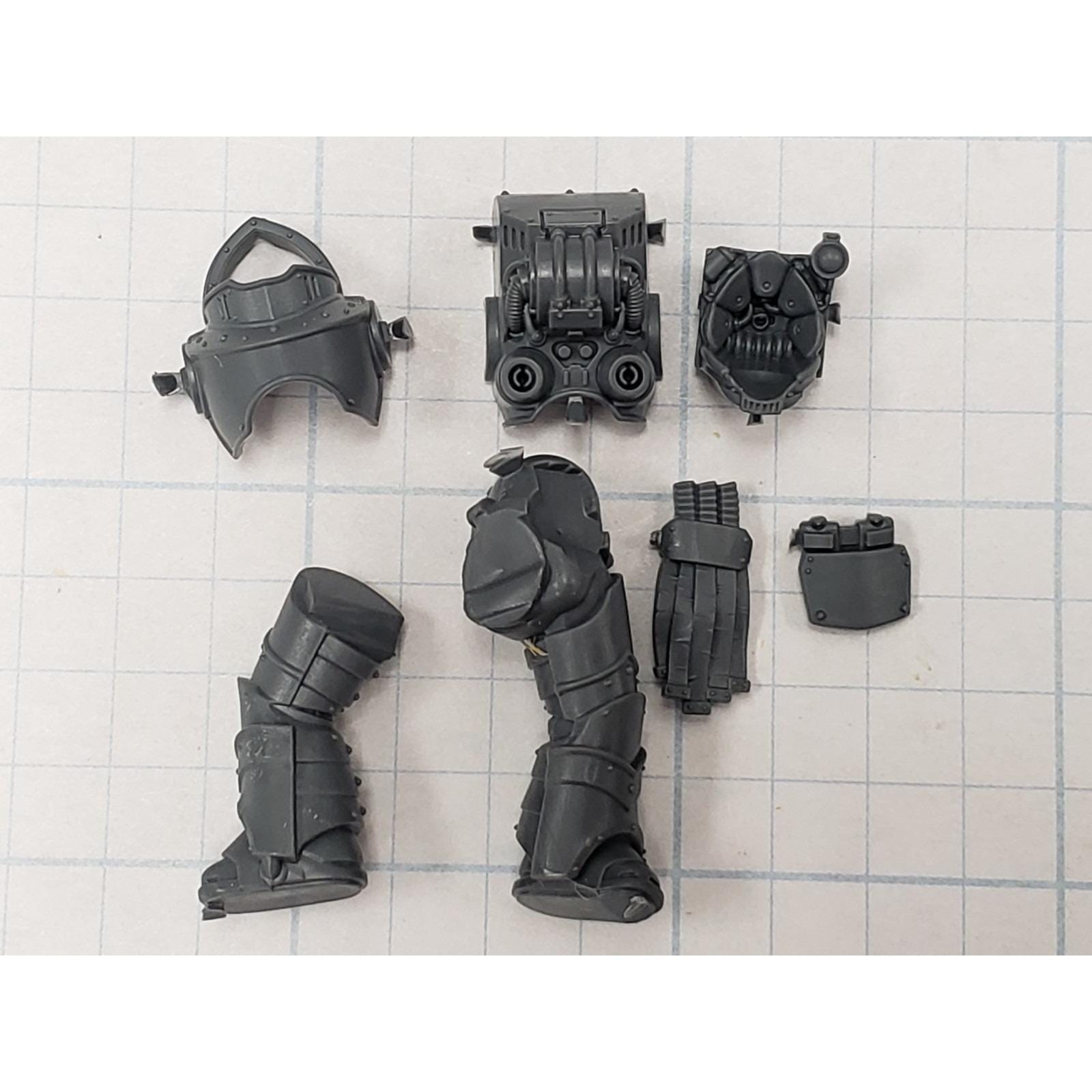 Terminators Cataphractii avec Combi-bolters et Gantelets Énergétiques