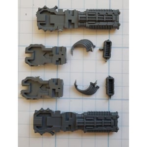 30K Space Marine Bits Deimos Predator Support Side Sponson Volkite Culverin