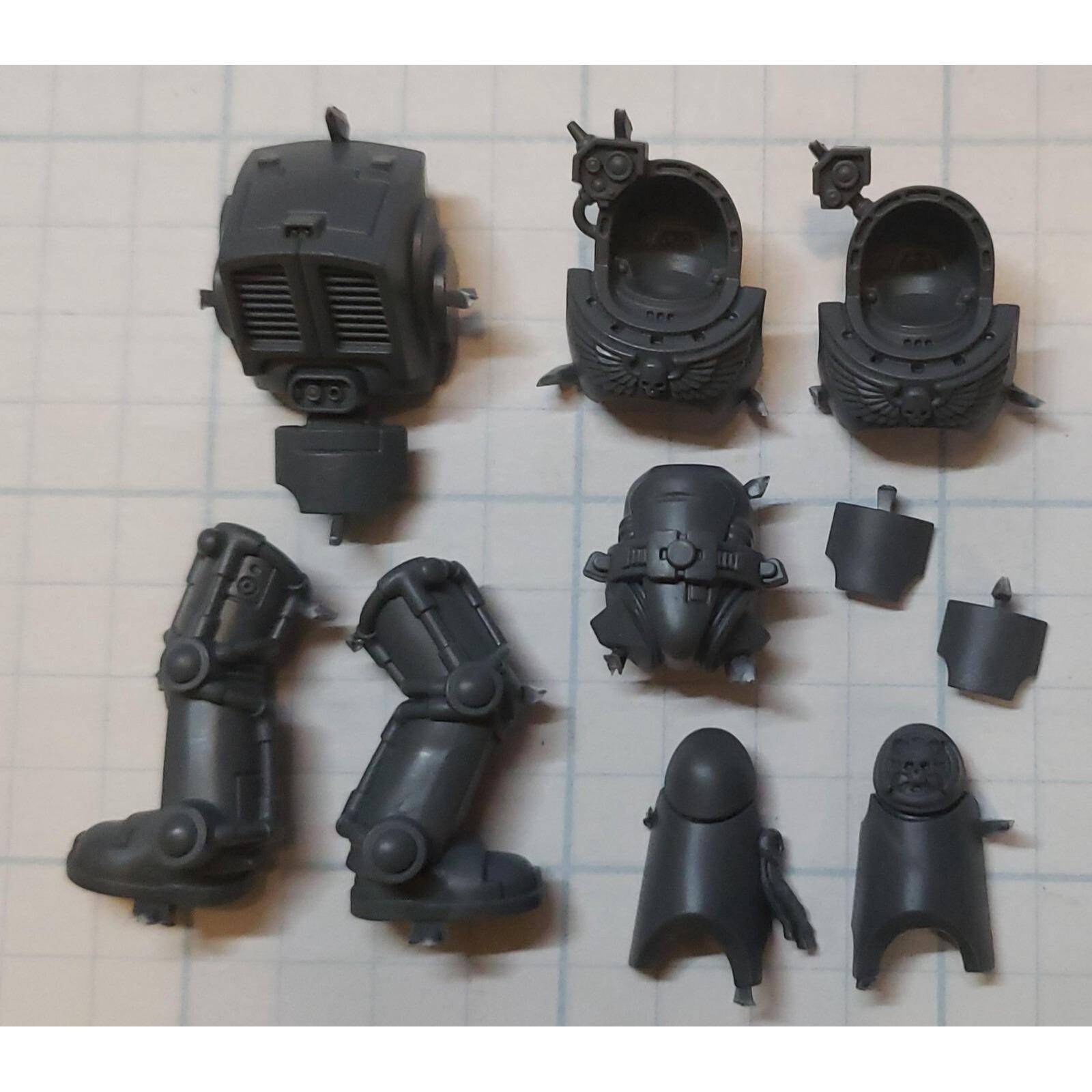 x5 Terminators du Chaos Ancienne Version Plastique