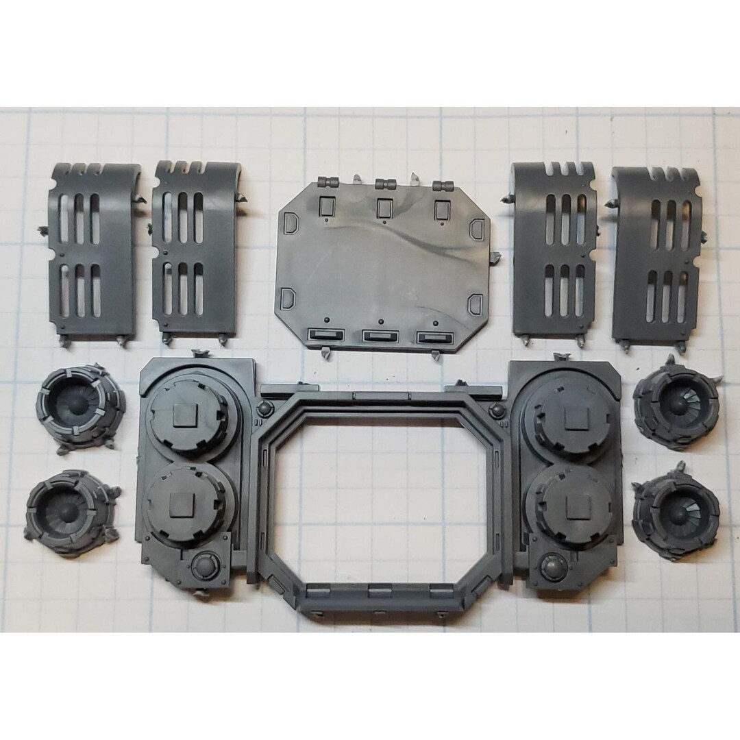 Repulsor Rear Warhammer 40k Space Marine Bits Repulsor Rear Hull Hatch Housing ...