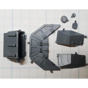 30k Solar Auxilia Bits Horus Heresy Leman Russ Striker Tank Turret Rear Storage