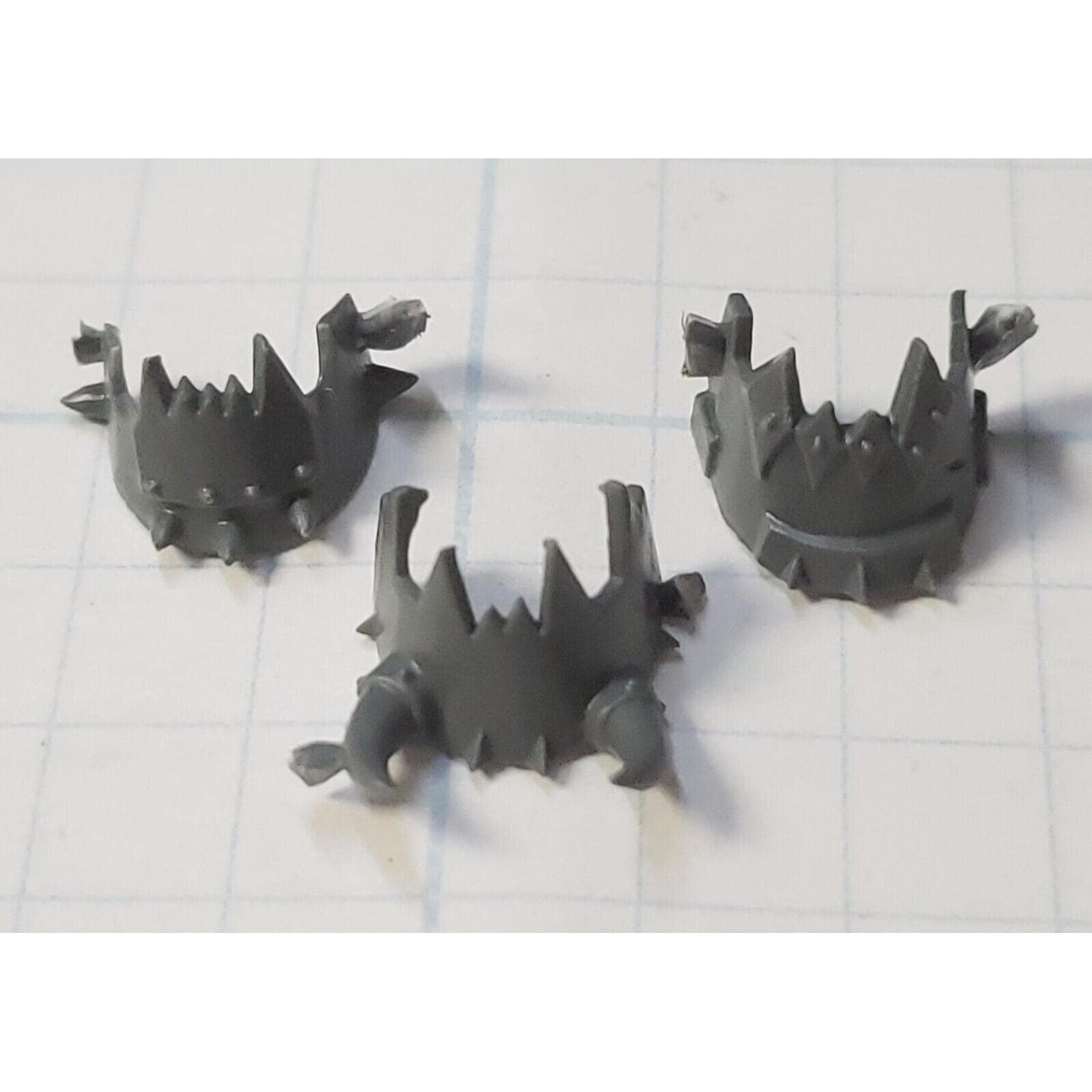 40k Ork Bits Nobz Engraved Iron Gob Jaws X3 - Etsy