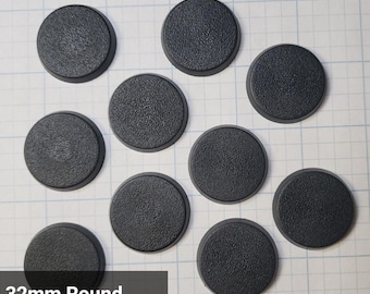 Slaves to Darkness Bits Chaos Warriors Round 32mm Base x10 Set
