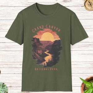 Grand Canyon National Park T-Shirt: Vintage Retro Graphic Tee